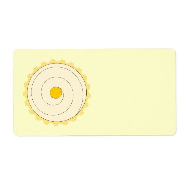 Gelber Kuchen. Eiskuchen. (Vorne)