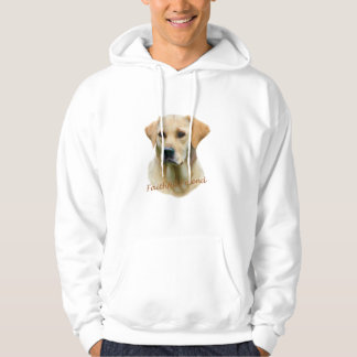 Gelber Labrador Fathful Freund für Kleid Hoodie