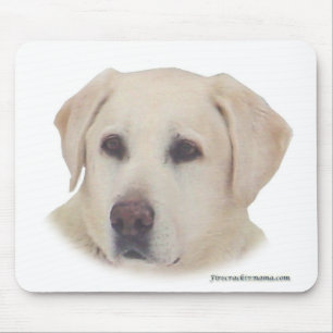 Gelber Labrador Mousepad