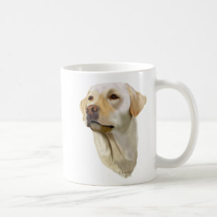 Gelber Labrador Retriever Tasse