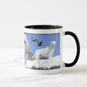 Gelber Labrador-Tribut Tasse