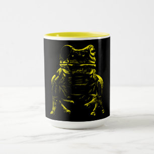 Gelber Laubfrosch Tasse