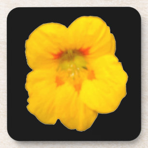 Gelber Nasturtium-Untersetzer Untersetzer