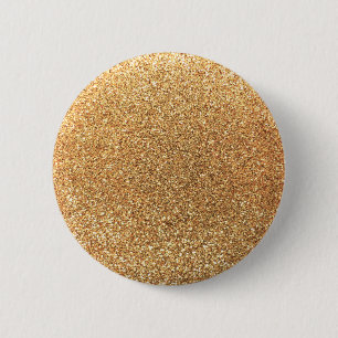 Gelber PastellGlitter Button
