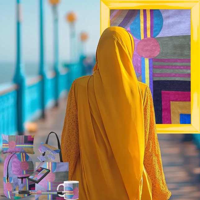 "Gelber Pfad" Kugelschreiber (Get the full “Yellow Pathway” collection at: https://bit.ly/SmartArtIIZazzle. )