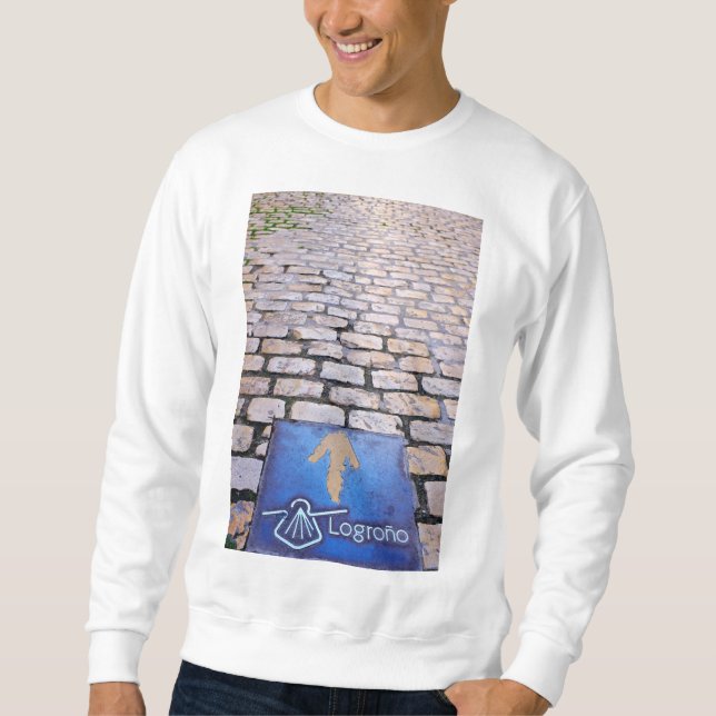 Gelber Pfeil Sweatshirt (Vorderseite)