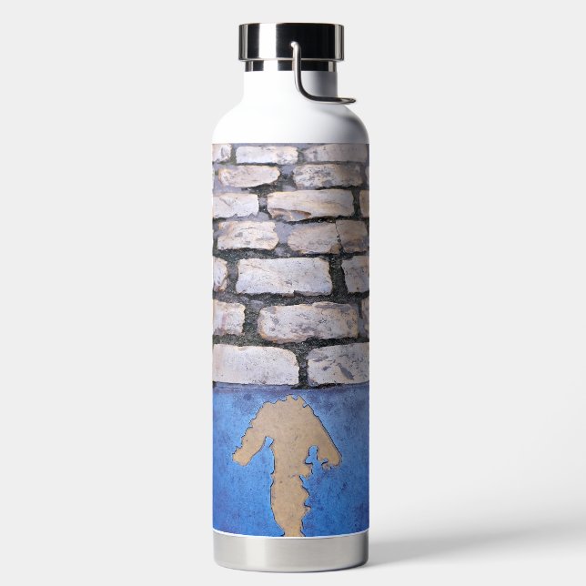 Gelber Pfeil Trinkflasche (links)