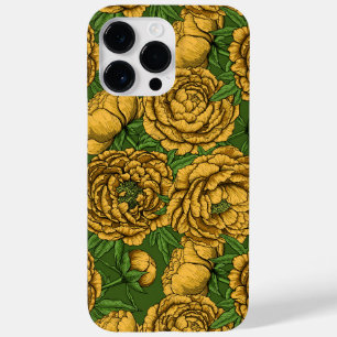 Gelber Pfingstrosenstrauß Case-Mate iPhone 14 Pro Max Hülle