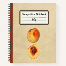 Gelber Pfirsich und eine halbe Personalisierte Zus