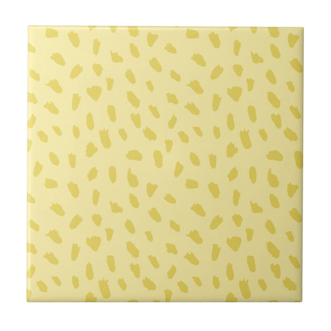 Gelber Punkt Fliese (Vorderseite)