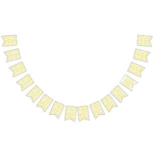 Gelber Punkt Wimpelkette