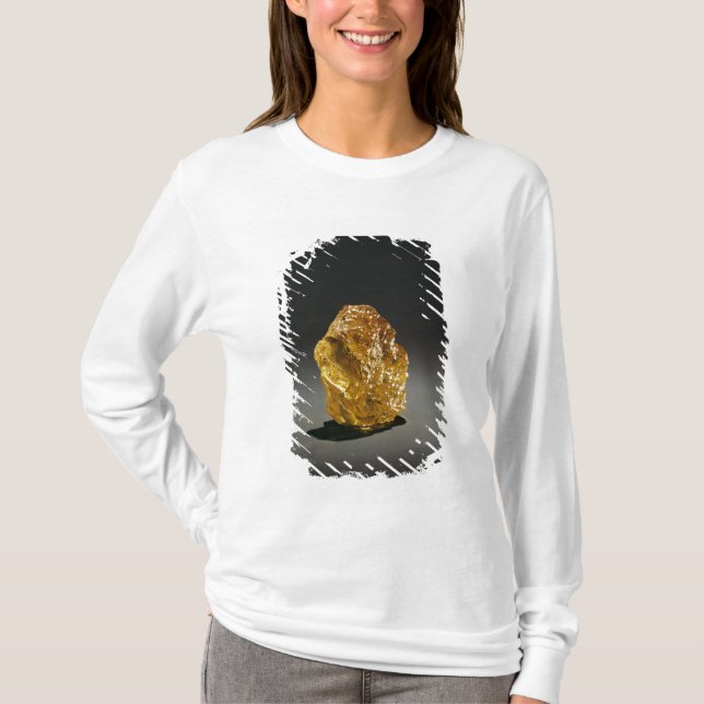 Gelber Rohdiamant T-Shirt (Vorderseite)
