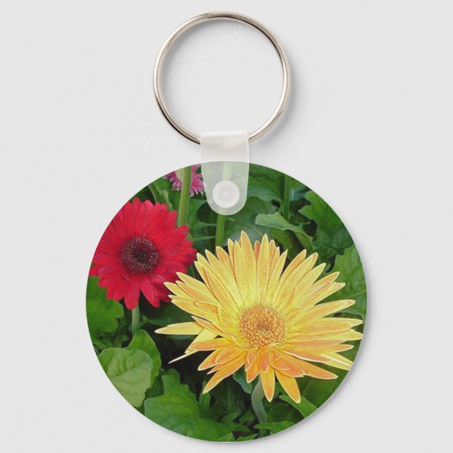 Gelber Schlüsselanhänger (Vorderseite)