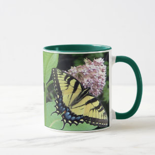Gelber Schmetterling Tasse