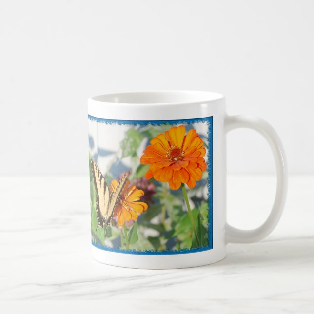 gelber Schmetterling Tasse (Rechts)
