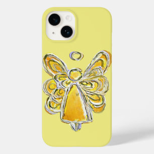 Gelber Schutzengel Kunst Individuelle iPhone-Hülle Case-Mate iPhone 14 Hülle