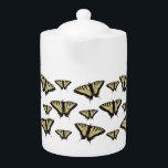 Gelber Schwalbenschlauch Schwanz Butterfly<br><div class="desc">Bildgestaltung eines schönen Schmetterlings,  Computerkunst.</div>