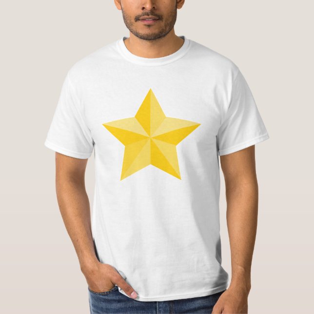 Gelber Star-T - Shirt (Vorderseite)