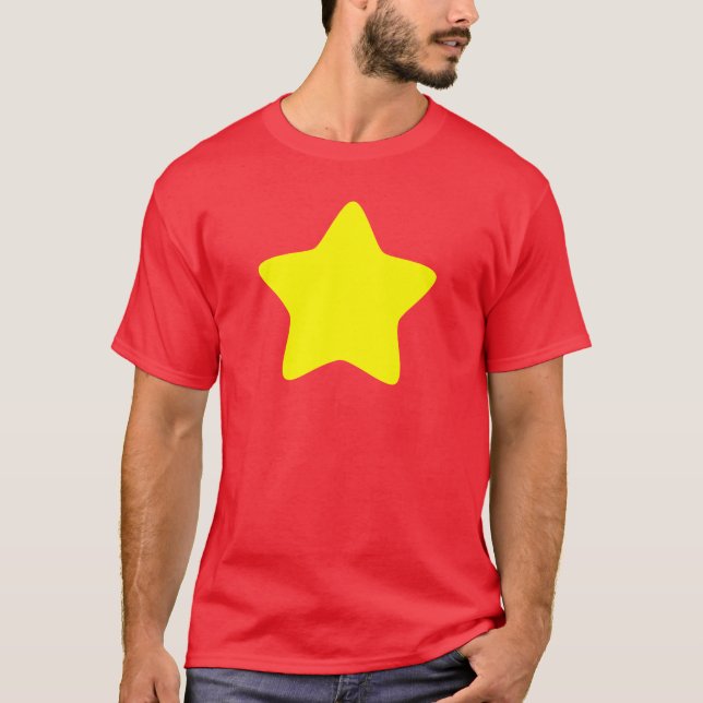 Gelber Star-T - Shirt (Vorderseite)