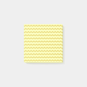 Gelber Streifen Minimalistisch Moderne Geschirr Post-it Klebezettel