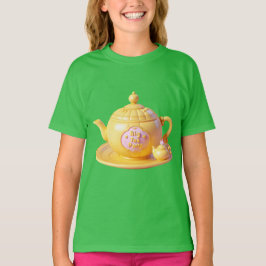 Gelber Teapot T-Shirt