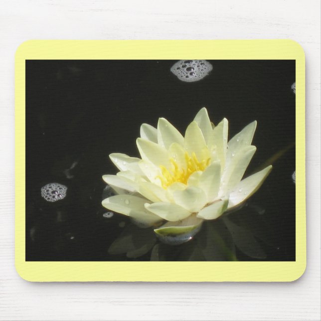 Gelber Teich-Lilie Mousepad (Vorne)