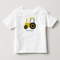 Gelber Traktor