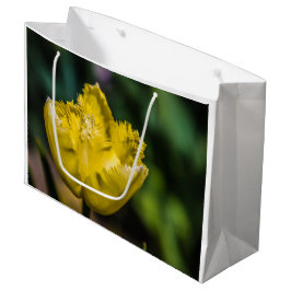 Gelber Tulip Große Geschenktüte