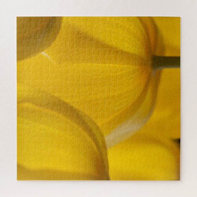 Gelber Tulip Puzzle (Vertikal)