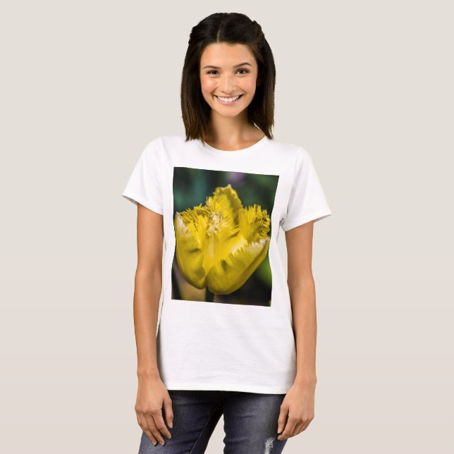 Gelber Tulip T-Shirt (Vorne ganz)