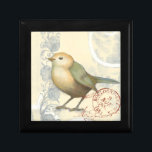 Gelber und grüner Spargel im Vintagen Hintergrund Geschenkbox<br><div class="desc">Dieses inspirierte Bild eignet sich perfekt für Ihre Vogelsammlung. Es ist einfach und schön,  jedes Produkt zu ergänzen und wird jedem Vintagen Kunstliebhaber gefallen. Wählen Sie dieses Bild heute aus.</div>