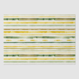 Gelber und grüner Streifen Seidenpapier