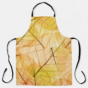 Gelber und orangefarbener Hintergrund des Herbstes Schürze