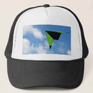 Gelber und schwarzer Drachen-Hut Truckerkappe