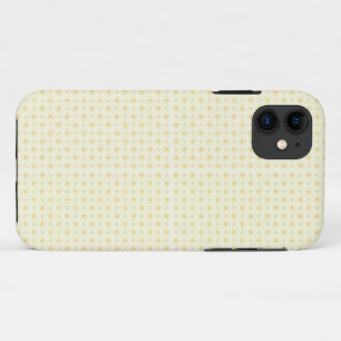 gelber und weißer Hintergrund mit kleinen Kreisen Case-Mate iPhone Hülle