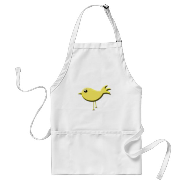 Gelber Vogel Geschenke Schürze (Vorne)