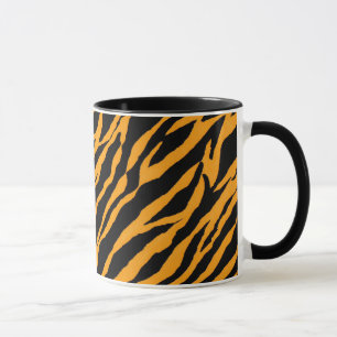 Gelber Zebra Tasse