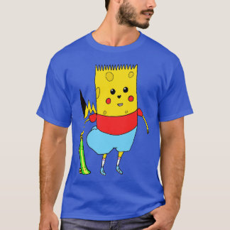 Gelber Zwergschwamm Bart PikaPants Knock O T-Shirt