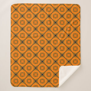 Gelbes abstraktes Muster-Hintergrunddesign. abstra Sherpadecke
