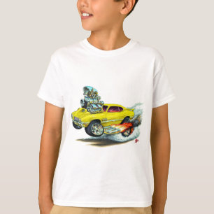 Gelbes Auto 1970-72 Olds Macheten-442 T-Shirt