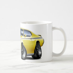 Gelbes Auto 1970 Buicks GSX Tasse