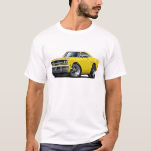 Gelbes Auto 1970 Plymouths GTX T-Shirt