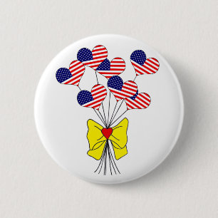 Gelbes Band Button