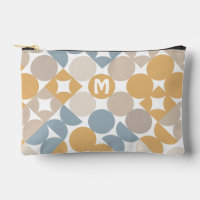 Gelbes Beige Braun Grau Mitteljahrs-Zirkel Muster