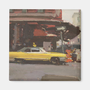 Gelbes Cadillac 2012 Magnet