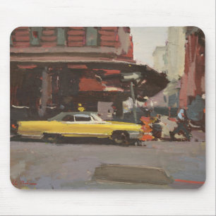 Gelbes Cadillac 2012 Mousepad