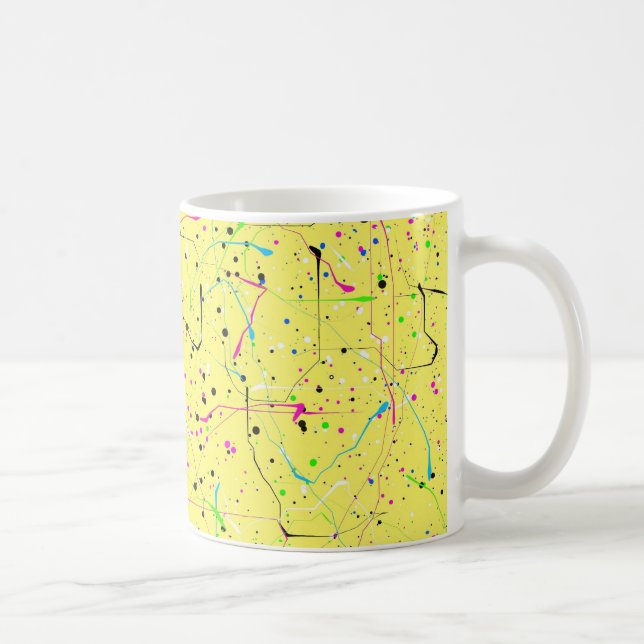 Gelbes Chaos Tasse (Rechts)