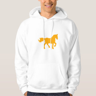 Gelbes chinesisches Sternzeichen Pferd  Hoodie