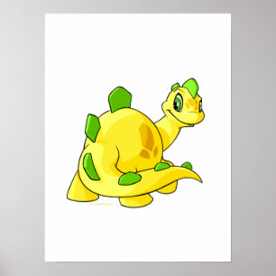 Gelbes Chomby Poster