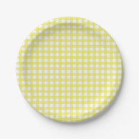 Gelbes Cottagecore-Gingham-Karo-Karo